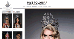 Desktop Screenshot of misspoloniaworld.com